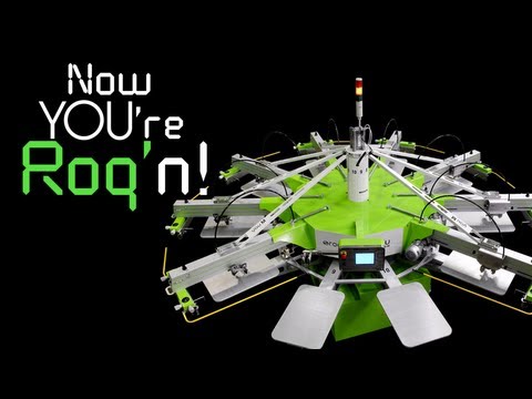 sRoque YOU Automatic Screen Printing Press