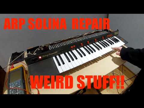 ARP Solina String Ensemble REPAIR AND TEST by Studiowise