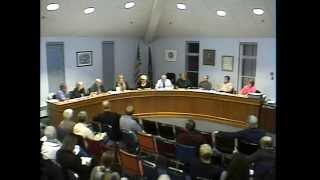 preview picture of video 'Hampden, Maine Town Council Meeting - October 6, 2014'