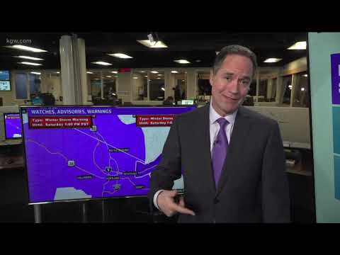 Snow arrives in Southwest Washington and is coming to Portland