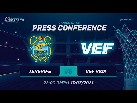 Lenovo Tenerife v VEF Riga - Press Conference | Basketball Champions League 2020/21
