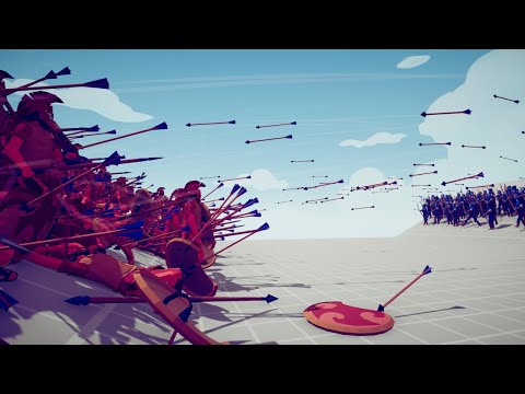 100 SHIELD UNITS vs 50 ELITE ARCHERS - TABS | Totally Accurate Battle Simulator