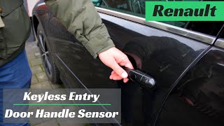 Car Door Handle Sensor Problems | Keyless Entry Not Working | RENAULT LAGUNA 3