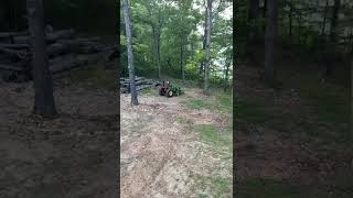 Candid shot of retired dad doing dad things