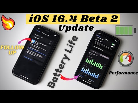 iOS 16.4 Beta 2 Update - Battery Life & Performance Review !