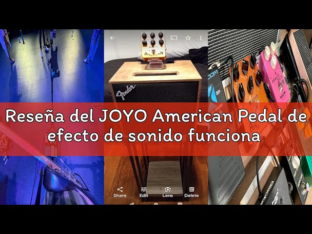 Vídeo relacionado con JOYO American Pedal de efecto de sonido funciona de limpio a impulsado y simula amplificadores para reproducir el sonido de 57 amplificador de lujo (JF14)