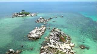 preview picture of video 'View from The Lighthouse at Lengkuas Island (Belitung)'