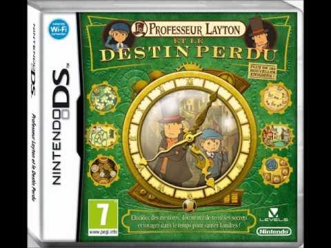 Professeur Layton et le Destin Perdu Nintendo DS