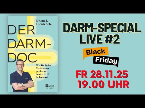 Darmaufbau live! - Das wird groß (BlackFriday Special)