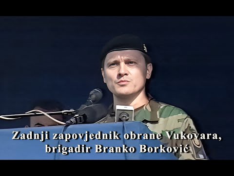 Postrojavanje preživjelih, 204. Vukovarska brigada, 10 godina od ustroja, Vukovar, gradski stadion.