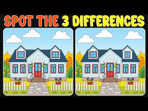 🧠🧩 The 10 Most Difficult Challenges — Only Geniuses Can Spot All 3! [Find the Difference]