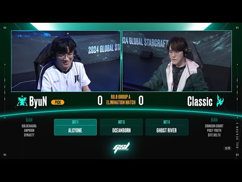 [2024 GSL S1] Ro.8 Group A Match4 ByuN vs Classic