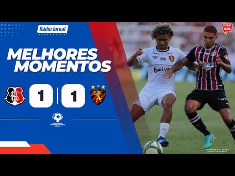 SANTA CRUZ 1X1 SPORT | MELHORES MOMENTOS | CAMPEONATO PERNAMBUCANO 2024