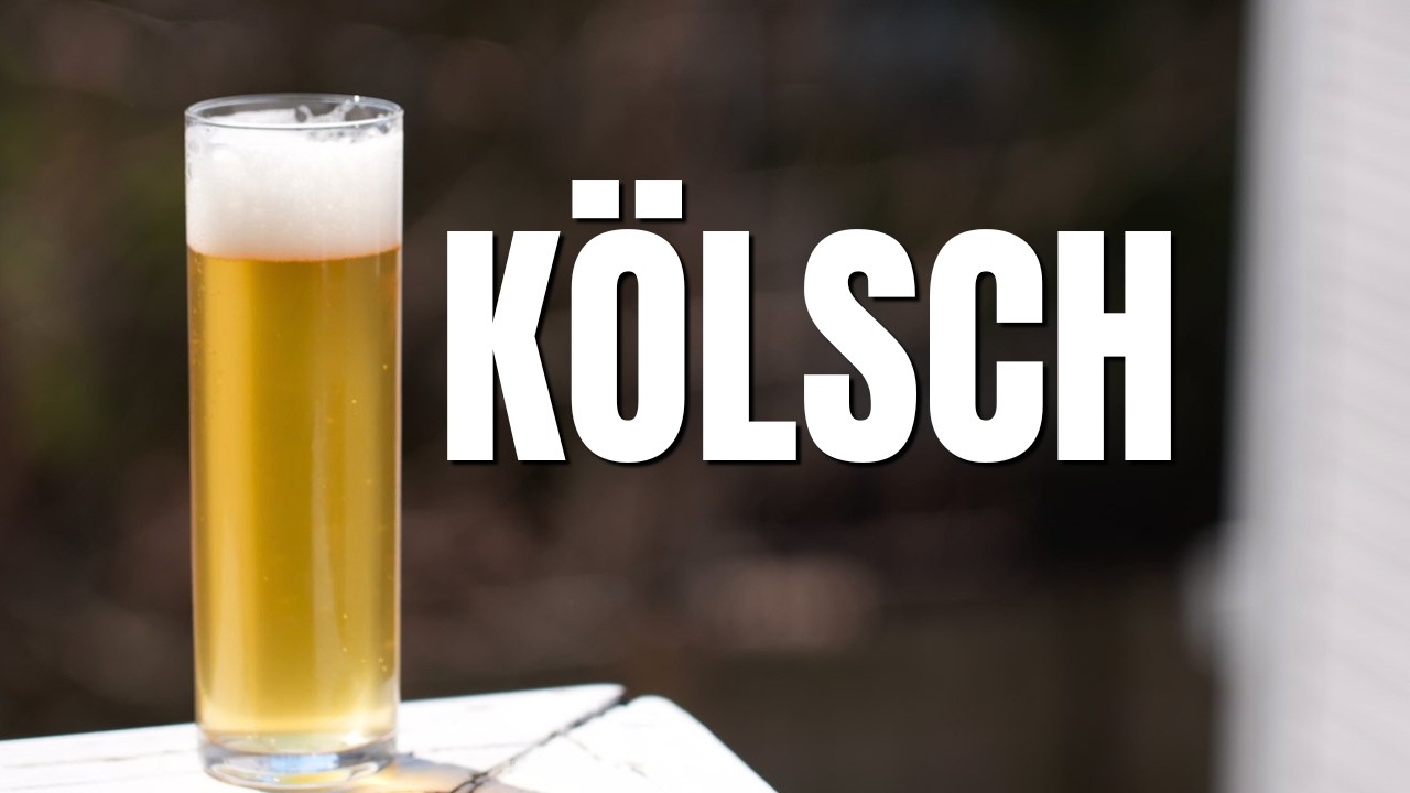How to BREW A GREAT KÖLSCH - It's EASIER than you think!