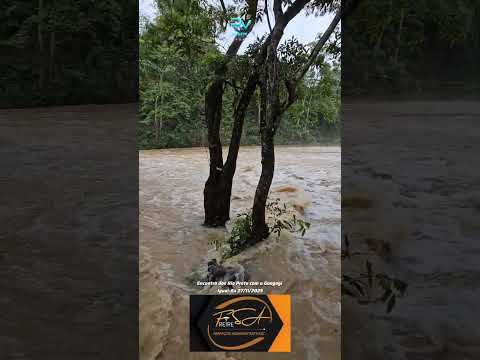 Encontro do Rio Preto com o Rio gongogi em Iguaí-Ba