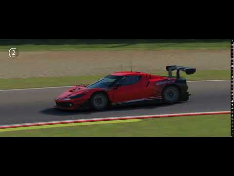 1° Test Ferrari 296 GT3 LM 2023