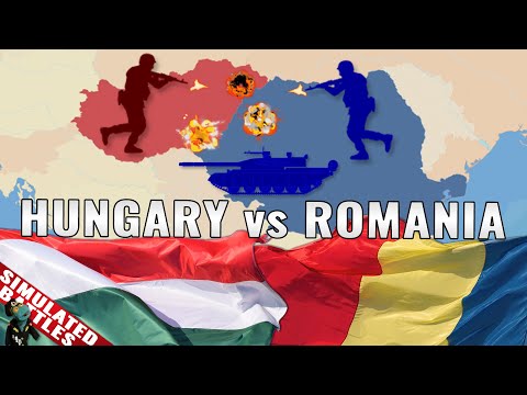 Romania vs Hungary: Simulated conflict and armed forces comparison (2021)