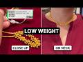 The Perfect Daily Wear Tanishq Lightweight Gold Necklaces 18kt 22kt