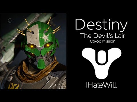Destiny - Alpha - The Devil's Lair - Co-op Mission - EPIC AND INSANE!