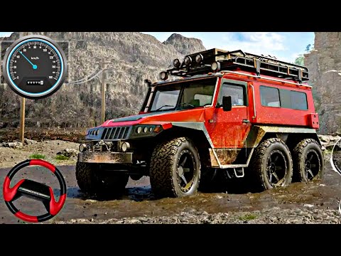 Offroad Jeep Driving 4x4 Simulator 2023 - Luxury SUV Prado Stunts Drive - Android GamePlay #3