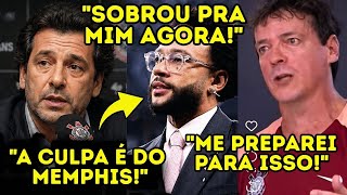 🔥⚡EITA! FERNANDO DINIZ MUDA O ELENCO  DO CORINTHIANS! CONSELHEIRO JOGA A BOLA PRO MEMPHIS E MAIS..
