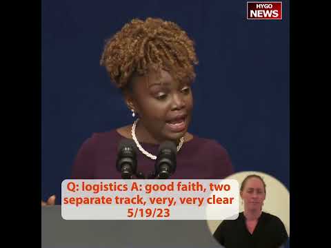 Q: Logistics Of Two Tracks? A: "Good Faith, Two Separate Tracks, Very, Very Clear"