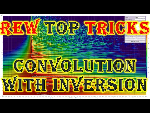 REW (Room EQ Wizard) Top Tricks: Convolution with Inversion (no EQ filters, all FIR!)