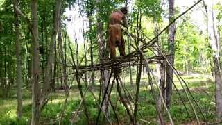 Building a new home, wigwam style- finished framing