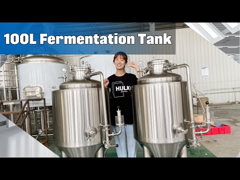100L 1BBL Fermentation Tank Homebrew Fermenter | HULK Brewtech