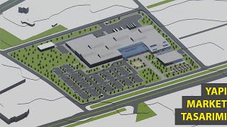 YAPI MARKET TASARIMI (Mimari Proje 6)