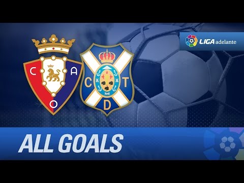 Todos los goles de Osasuna (3-2) CD Tenerife - HD