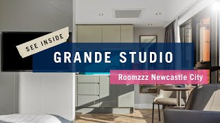Grande studio | Apartment Tour | Roomzzz Newcastle City