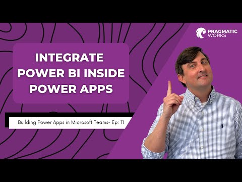 Integrate Power BI Inside of Power Apps