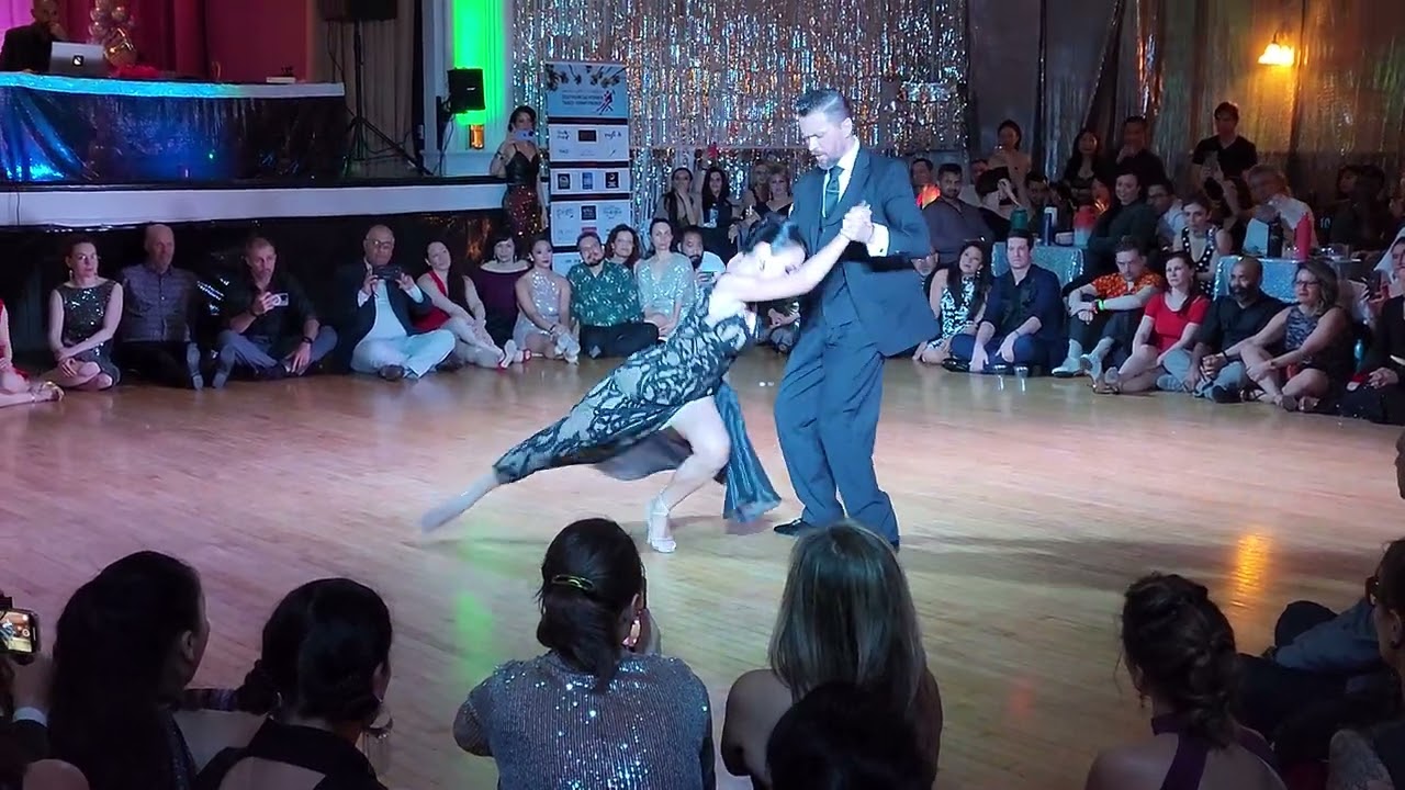 Argentine tango: Sagdiana Hamzina & Dmitry Vasin - Canaro En Paris