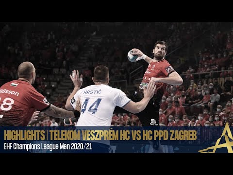 Highlights | Telekom Veszprém HC vs RK Zagreb | Round 2 | EHF Champions League Men 2020/21