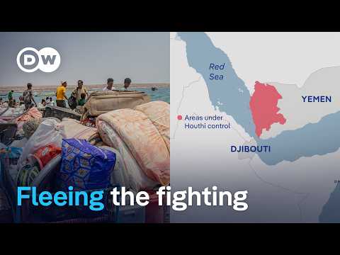Thousands displaced as Houthi advance worsens Yemen’s humanitarian crisis | DW News