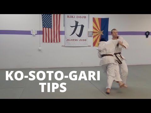 Ko-Soto-Gari Tips | Riki Judo Dojo — judo technique demonstration