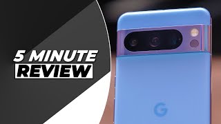 Google Pixel 8 Pro Review in 5 Minutes: Google&#039;s best phone yet!