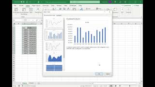 How to merge two graphs in Excel