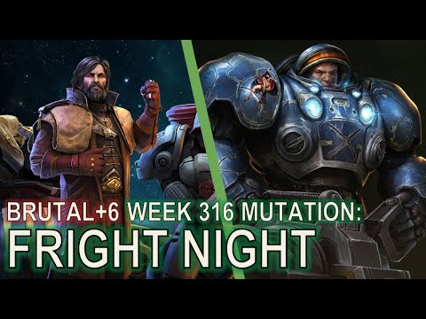 BRUTAL+6 STACK Mutation with Lowko | Starcraft II: Co-Op Mutation #316 - Fright Night