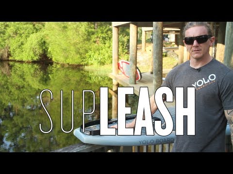 SUP Leash Install YOLO Board How To Videos thumbnail