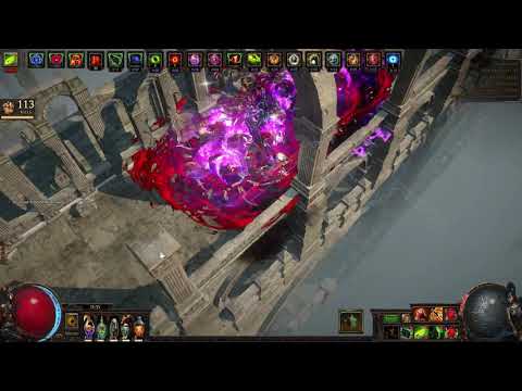 PoE 3.13 - Occultist Drox Map Clear - no phys explode