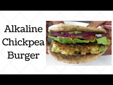 Chickpea Burgers Dr. Sebi Alkaline Electric Recipe