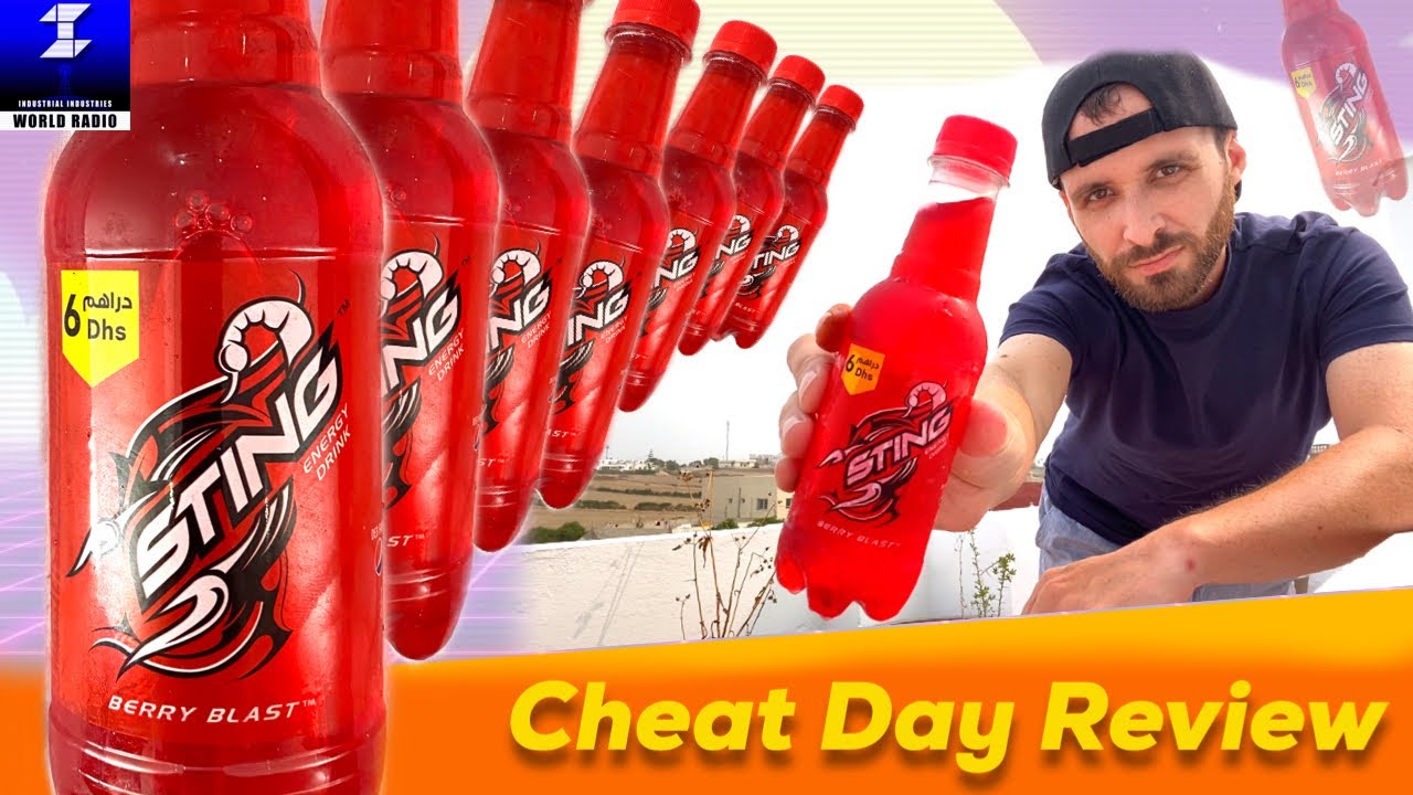 Sting Energy Drink Berry Blast Review | Morocco Review 7