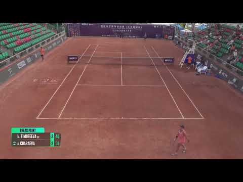 Maria Timofeeva [8] (RUS) vs Alina Charaeva (RUS) // 6-3 6-4 // W125 Changsha // Semi-final