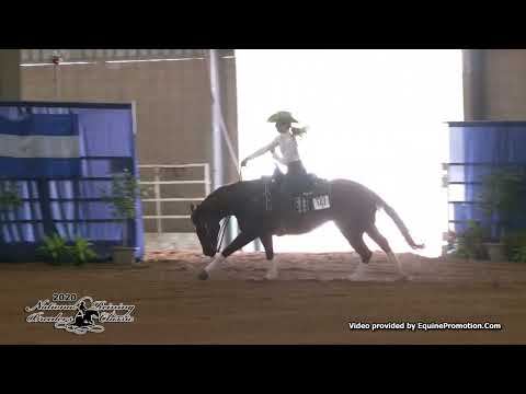 Voodoo Smokin Annie ridden by Bo Van Duys  - 2020 NRBC (Youth, Show 1)