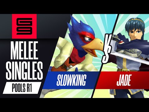 Slowking (Falco) vs Jade (Marth) - Melee Singles Winners Semi-Final  - Genesis 9