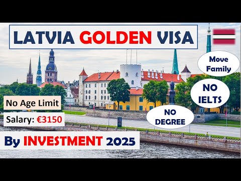How to get Latvia Golden Visa 2025 | Free Work Permit & Work Visa | Move to Europe| Owafk Africa