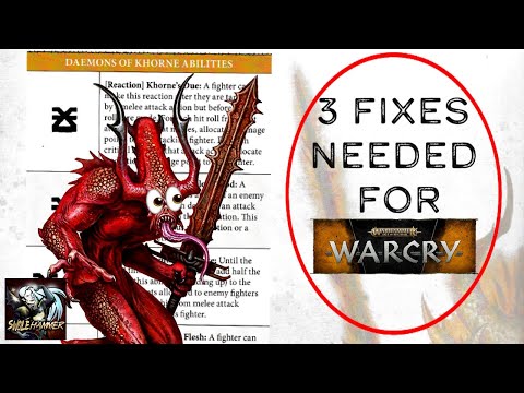 3 Fixes Needed For Warcry 2.0