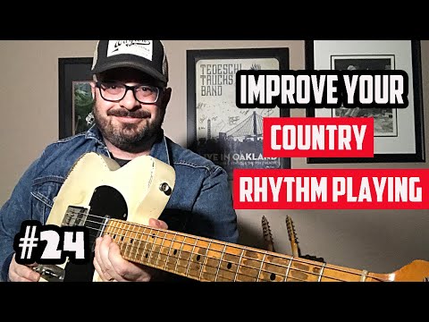 Improve your rhythm playing with this Country Guitar Lick #24